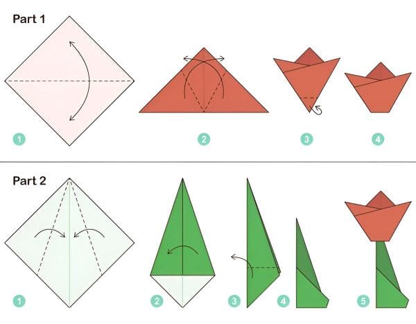 11-1 Create Your Own Origami Flowers Easily