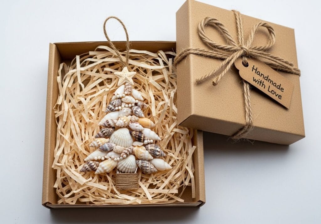 Creating-the-Charming-DIY-Seashell-Christmas-Tree-Ornament-1024x717 7 Amazing Seashell Ornaments DIY: Easy Coastal Crafts