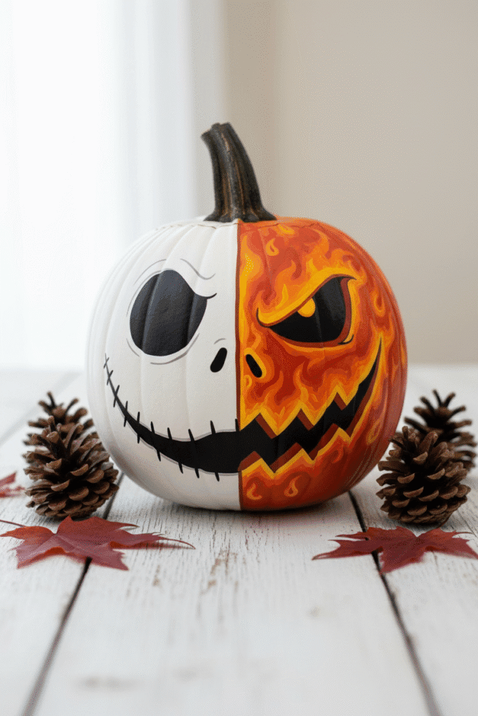 Pinterest-Jack-o-Lantern-1-683x1024 5 Incredible Pumpkin Painting Ideas for Halloween