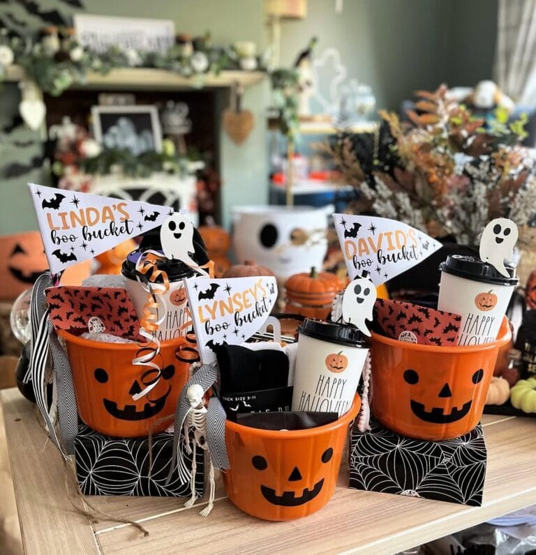 Halloween Boo Basket