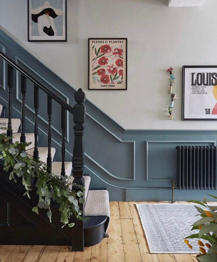 14-Half-Wall-Panelling-Ideas-with-the-WOW-Factor-Style-Your-Sanctuary WOW! 7 Genius Stairs and Hallway Ideas for a Modern Transformation