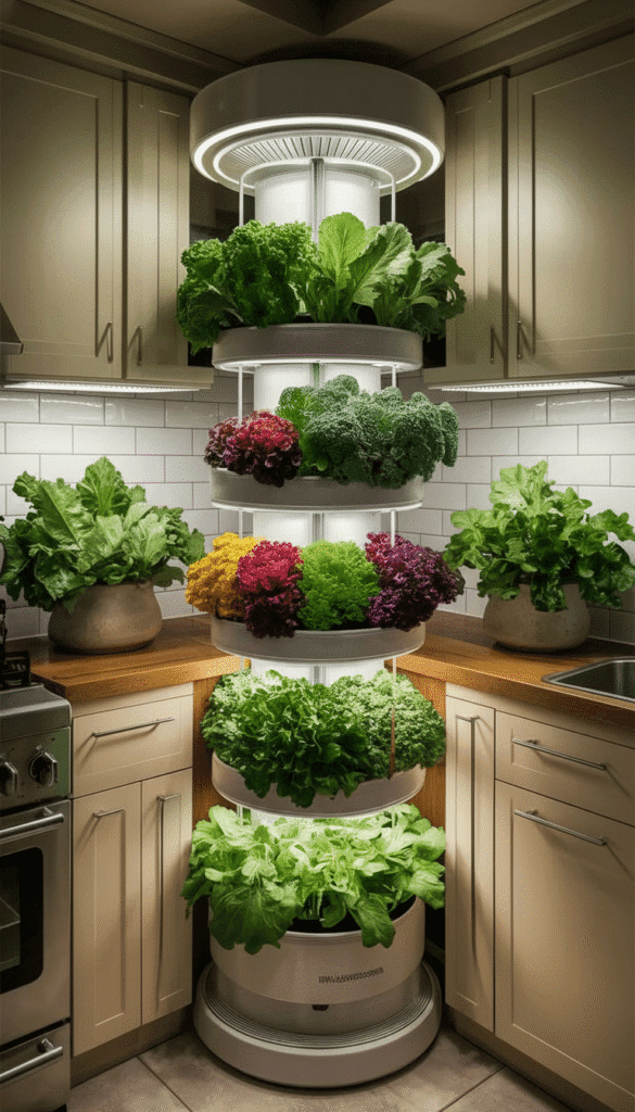 indoor-vegetable-585x1024 The Ultimate Indoor Vegetable Garden Guide: Grow Fresh Food All Winter (2025)