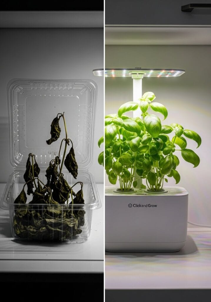 Basil-Comparison-717x1024 Grow Fresh Herbs in Winter