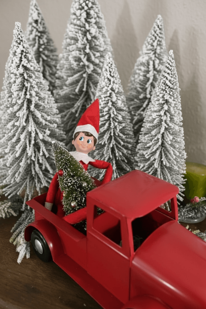 Elf-Truck-V4_-Snowy-Background-683x1024 10 Last Minute Elf on the Shelf Ideas (2025)