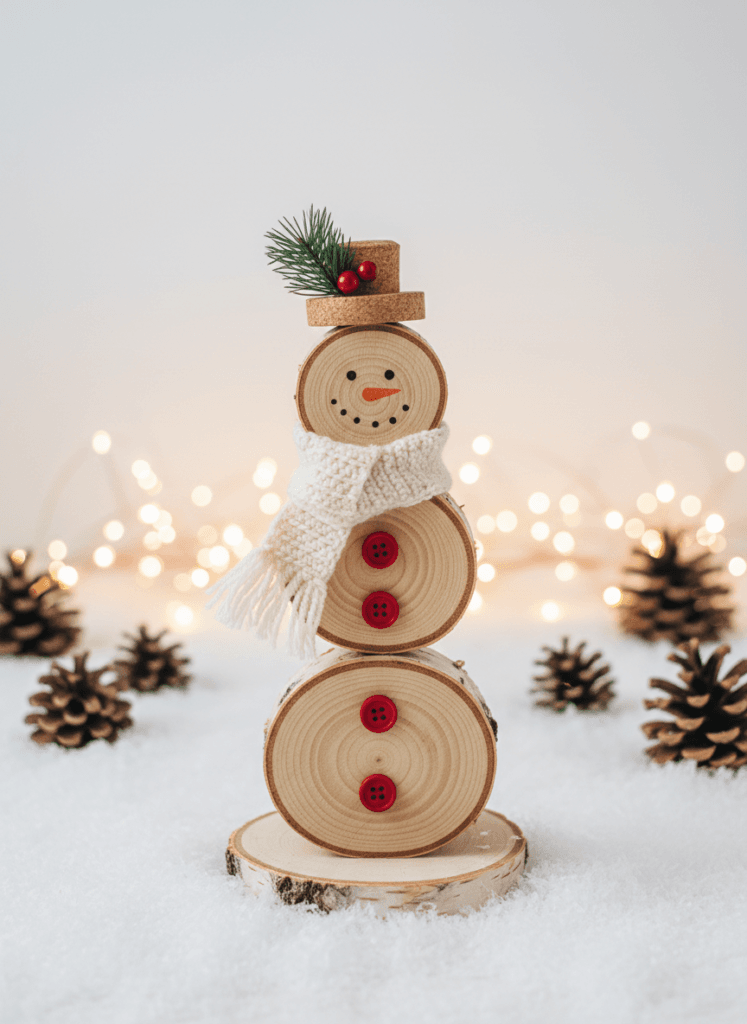Rustic-Snowman-Pin-1-747x1024 5 Easy Snowman Wood Crafts: 2025 Guide