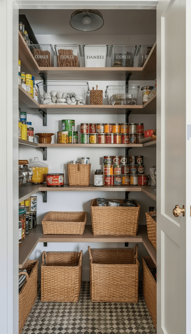 5 Smart Small Pantry Organization DIYs