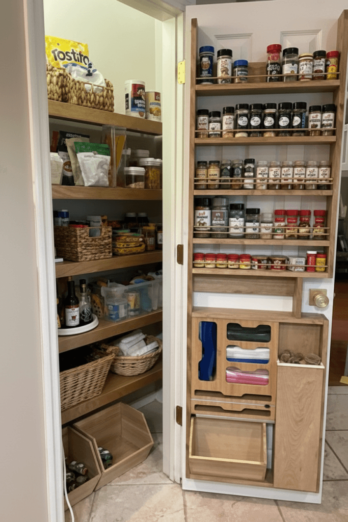 DIY-Spice-Rack-for-Cabinet-Door-683x1024 Easy DIY Spice Rack for Cabinet Door Plans