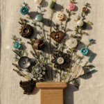 Make Stunning Vintage Button Art DIY
