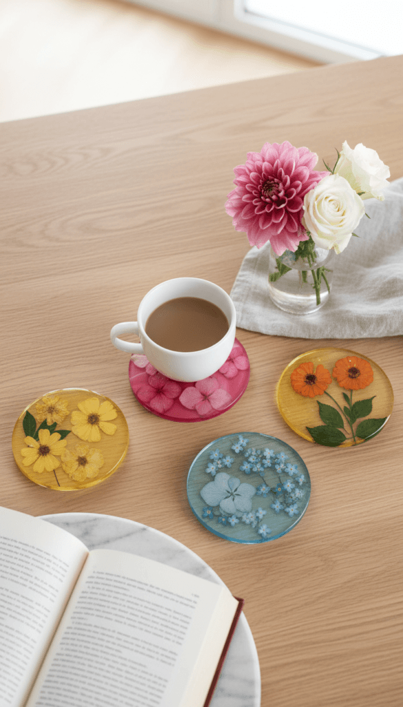 Pinterest-Coasters-585x1024 Easy Epoxy Resin Coasters for Beginners Guide